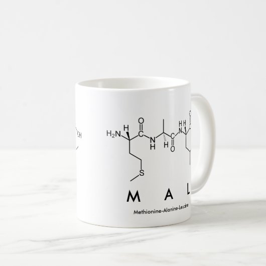 Mal peptide name mok (Voorkant rechts)