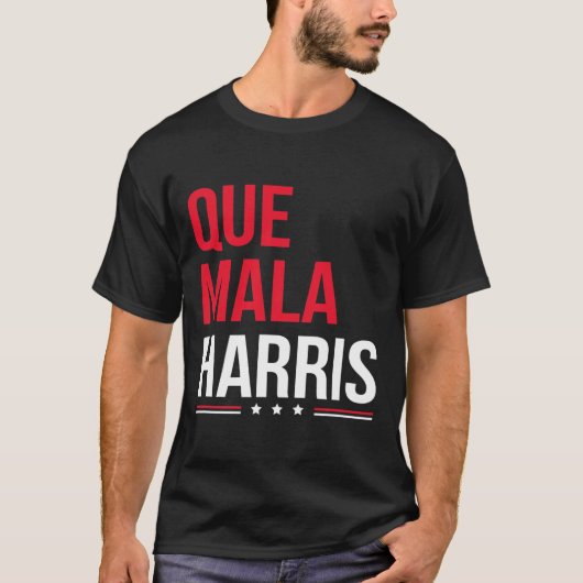 Mala Harris Anti Kamala Harris Joe Biden Border Pr T-shirt (Voorkant)