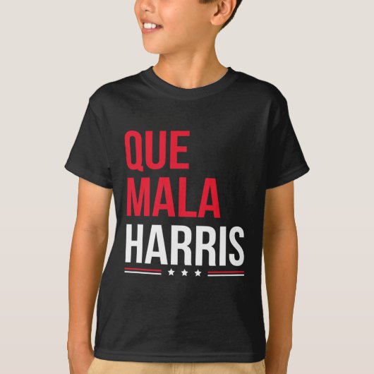 Mala Harris Anti Kamala Harris Joe Biden Border Pr T-shirt (Voorkant)