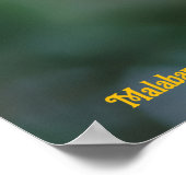 Malabar-eekhoorn Poster (Hoek)