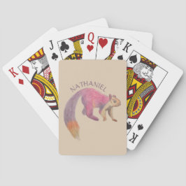 Malabar Giant Squirrel Illustralized Pokerkaarten