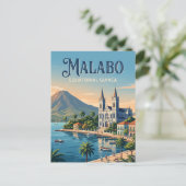 Malabo, Equatoriaal-Guinea Briefkaart (Staand voorkant)