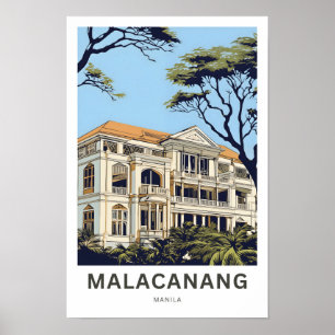 Malacañang Manila Reisprint Poster
