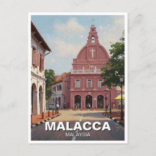 Malacca Maleisië Briefkaart