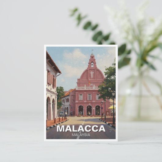 Malacca Maleisië Briefkaart (Staand voorkant)