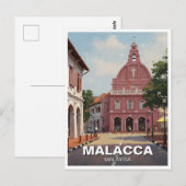 Malacca Maleisië Briefkaart (Voorkant / Achterkant)