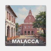 Malacca Maleisië Magneet (Voorkant)