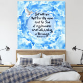 Malachi 4:2 Canvasprint Canvas Afdruk (Insitu (Slaapkamer))
