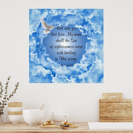 Malachi 4:2 poster (Keuken)