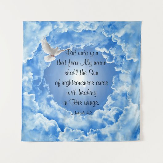 Malachi 4:2 wandkleed (Voorkant)