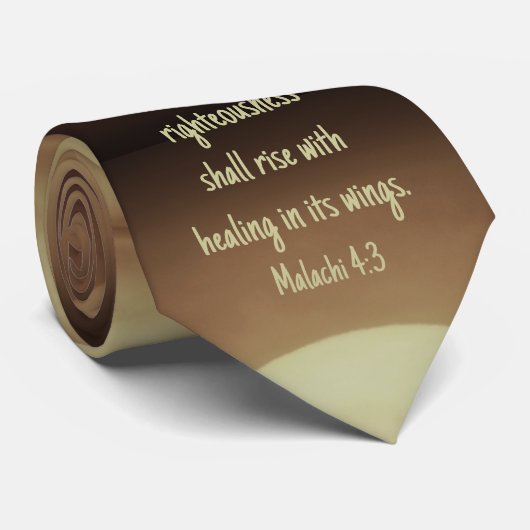 Malachi 4:3 stropdas voor soennitische scripts (Opgerold)