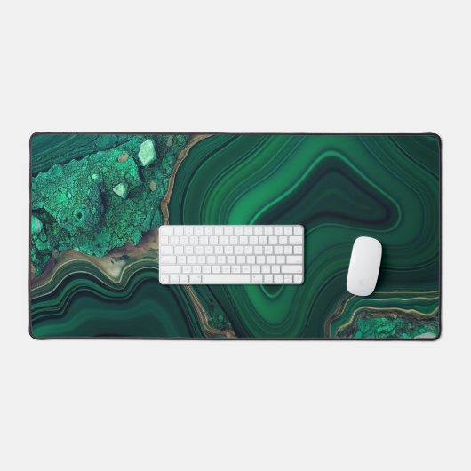 Malachiet Cu6CO3(OH)2 Bureaumat (Keyboard & Muis)