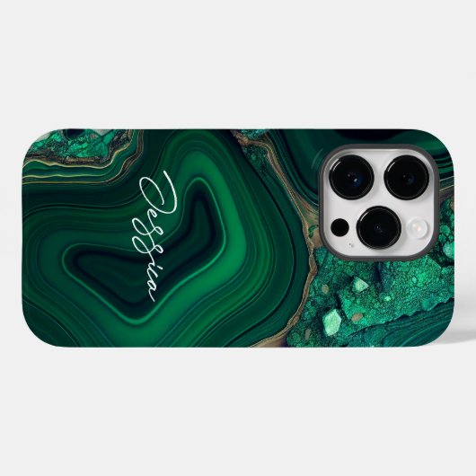 Malachiet Cu6CO3(OH)2 Case-Mate iPhone Case (Achterkant (horizontaal))