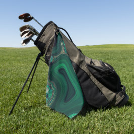 Malachiet Cu6CO3(OH)2 Golfhanddoek