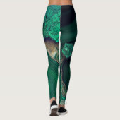 Malachiet Cu6CO3(OH)2 Leggings (Achterkant)