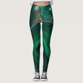 Malachiet Cu6CO3(OH)2 Leggings (Voorkant)