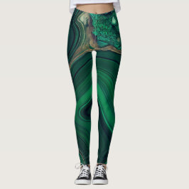 Malachiet Cu6CO3(OH)2 Leggings