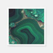 Malachiet Cu6CO3(OH)2 Servet (Voorkant)