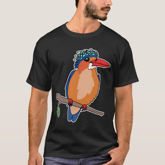 Malachiet IJsvogel T-shirt (Voorkant)
