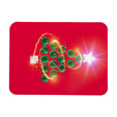 Malachiet Kerstboom Magneet (Horizontaal)