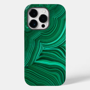 Malachiet Snede Mineraal Steen Hoestelletje iPhone 14 Plus Hoesje