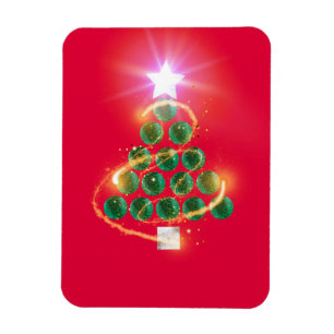 Malachietkerstboom Magneet