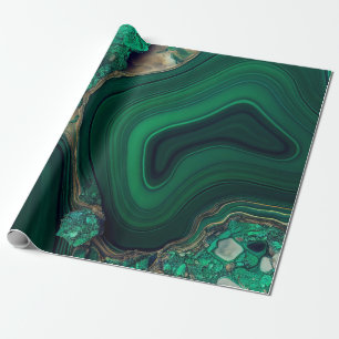 Malachietpakpapier Cadeaupapier