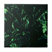 malachiettegels tegeltje (Voorkant)