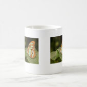 Malachietvlinder op een blad koffiemok (Center)