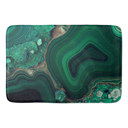 Malachite Bath Mat (Voorkant)