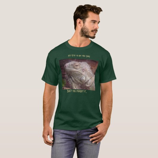 Malachite de Iguana T-shirt (Voorkant volledig)