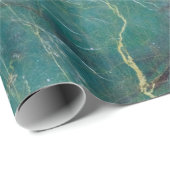 Malachite green marble texture, detail structure o cadeaupapier (Rol Hoek)