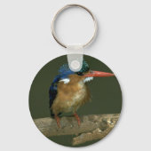Malachite Kingfisher Sleutelhanger (Voorkant)