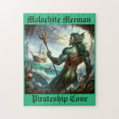 Malachite Merman Legpuzzel (Verticaal)