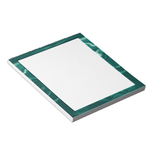 Malachite Notitieblok (Schuin)