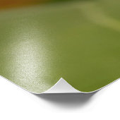 Malachite op een blad foto afdruk (Hoek)