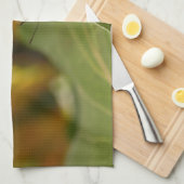 Malachite op een blad theedoek (Quarter Fold)