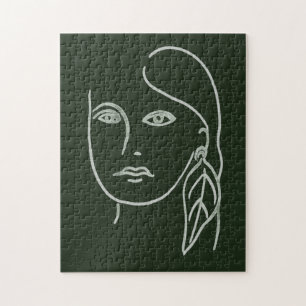 Malachite Portrait Legpuzzel