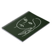 Malachite Portrait Notitieboek (Linkerzijde)