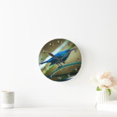 Malachite Sunbird Perched Closeup Ronde Klok (Huis)