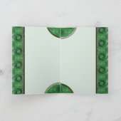 Malachite Triskel Kaart (Binnen)