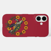 Malaclemys Waterschildpad En Black Eyed Susan Bloe Case-Mate iPhone Case (Achterkant (horizontaal))