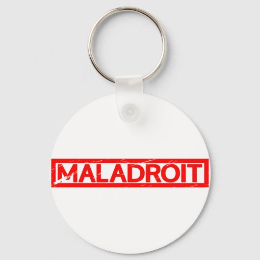 Maladroit Stamp Sleutelhanger (Achterkant)