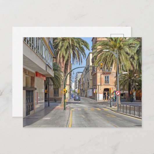 Malaga. #14.   briefkaart (Voorkant / Achterkant)