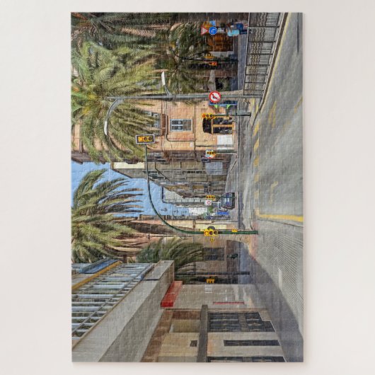 Malaga. #14. legpuzzel (Verticaal)