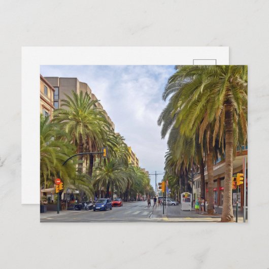 Malaga. #15.   briefkaart (Voorkant / Achterkant)