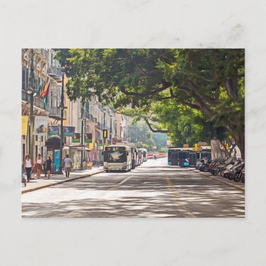 Malaga. #16. briefkaart (Voorkant)