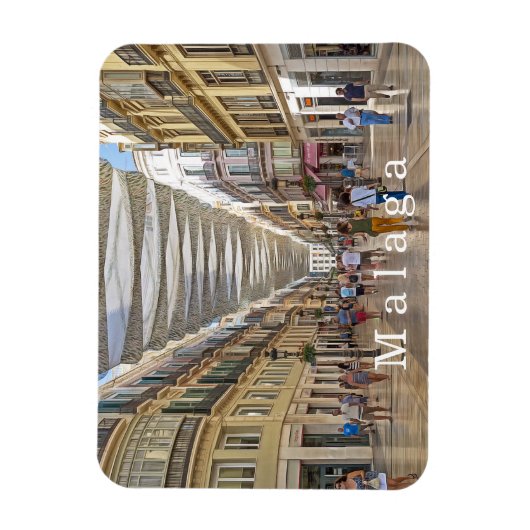 Malaga. #19. magneet (Verticaal)