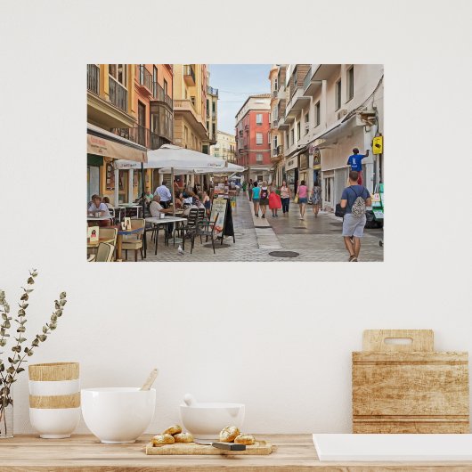 Malaga. #23. poster (Keuken)