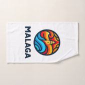Malaga 3 bad handdoek (Handdoek)